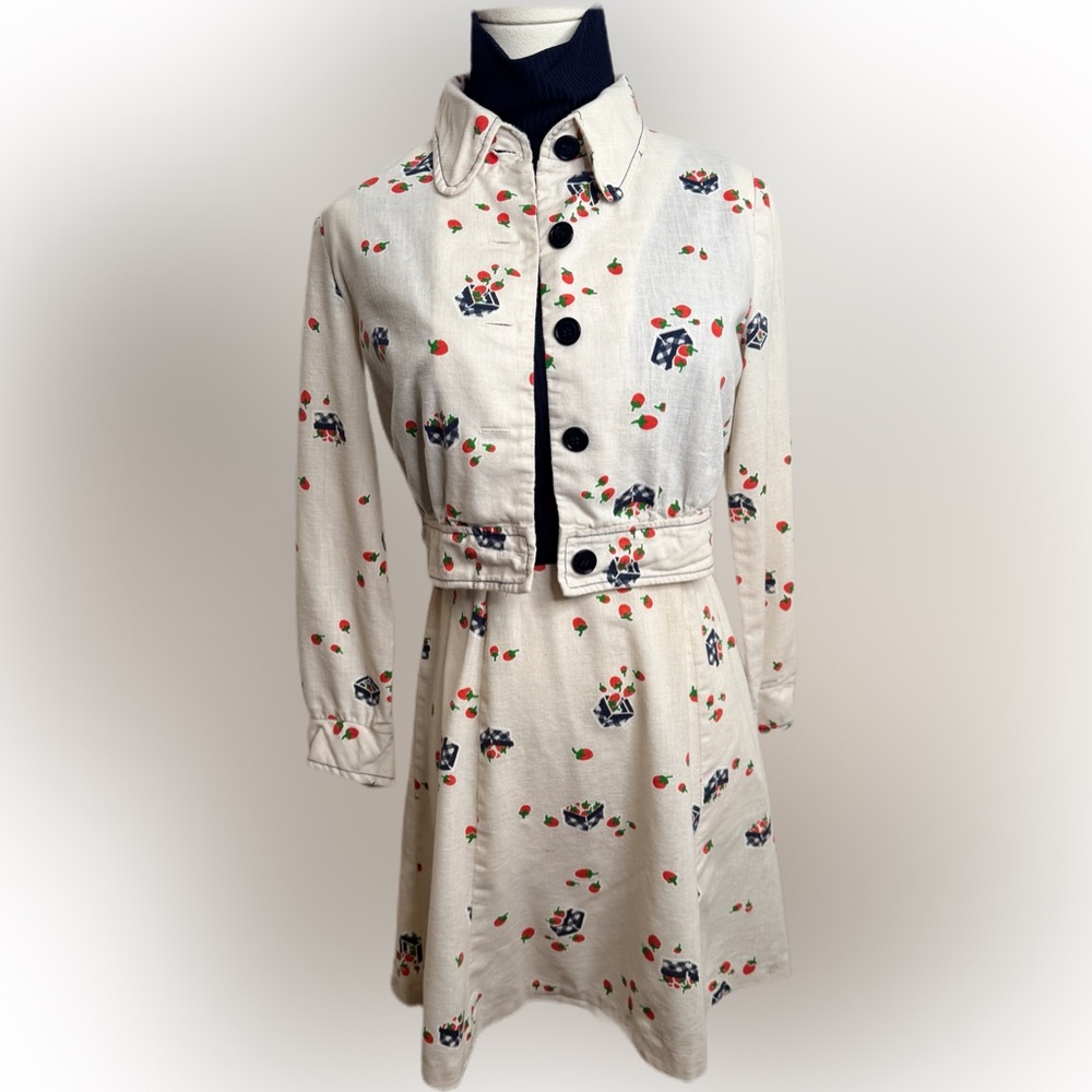 Vintage Dress and Matching Jacket. Girls 14